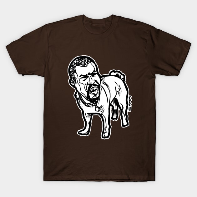 Key Ice Peele Dog T-Shirt by sketchnkustom